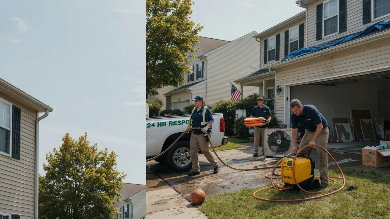 Emergency Water Damage Restoration in Royal Oak, MD near me